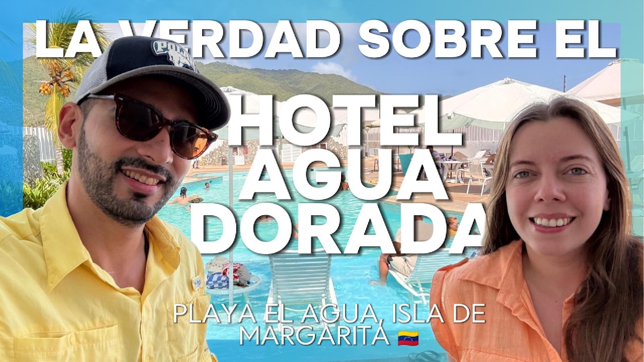 Asi es el HOTEL AGUA DORADA - PLAYA EL AGUA | MARGARITA 2025 🇻🇪