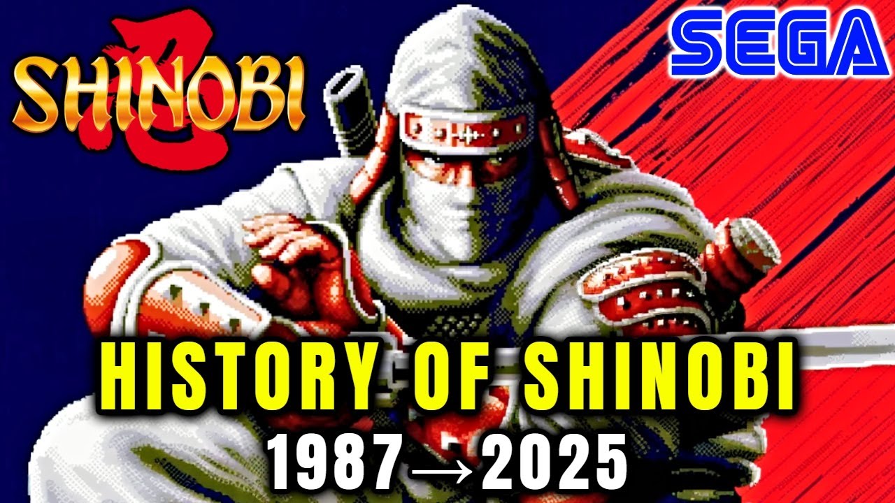 A History of the Shinobi Game Series By Sega – Explored