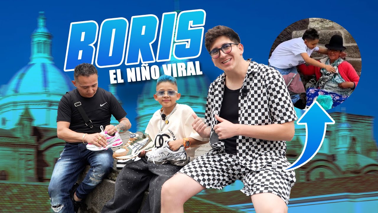 👉🏻De VENDER en la CALLE a ser el niño VIRAL de CUENCA 🥹un día con BORIS JR😱  l Jeffer Valdiviezo
