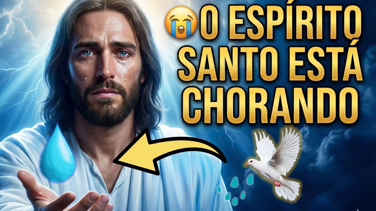 😭 O ESPÍRITO SANTO ESTÁ CHORANDO! ELE VIU O QUE FIZERAM COM VOCÊ HOJE