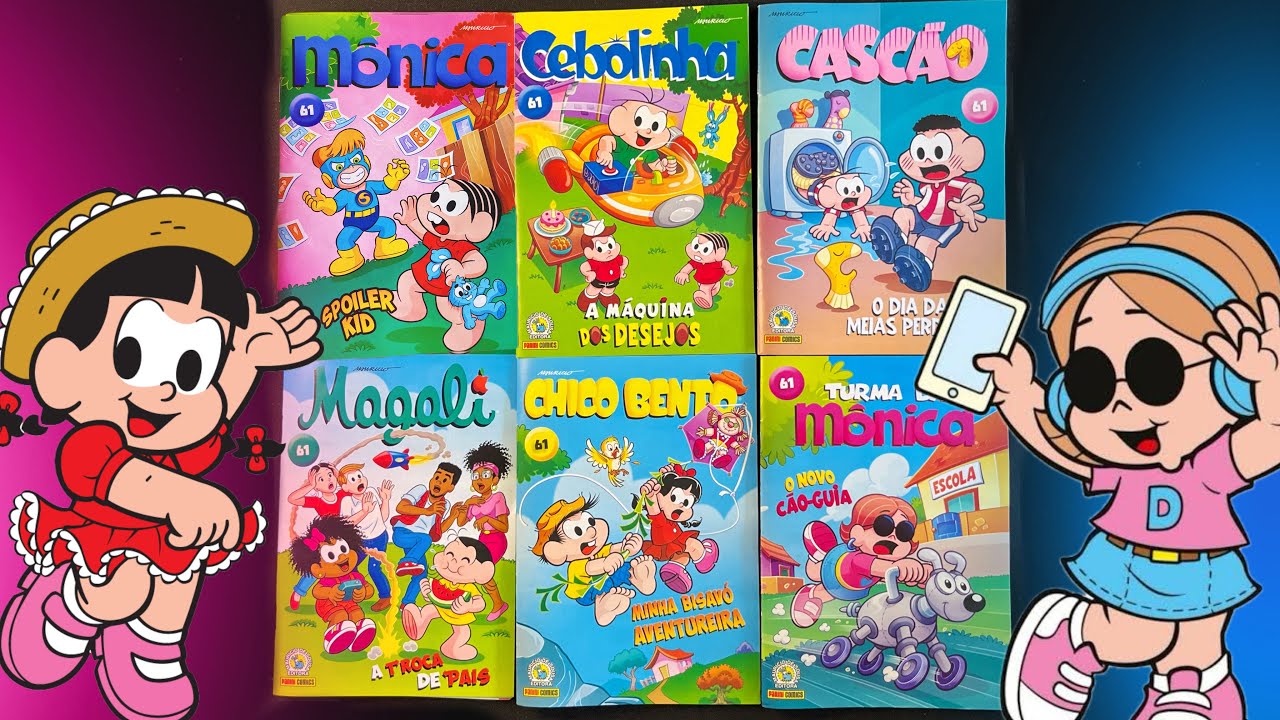 Gibis 61 da Turma da Mônica