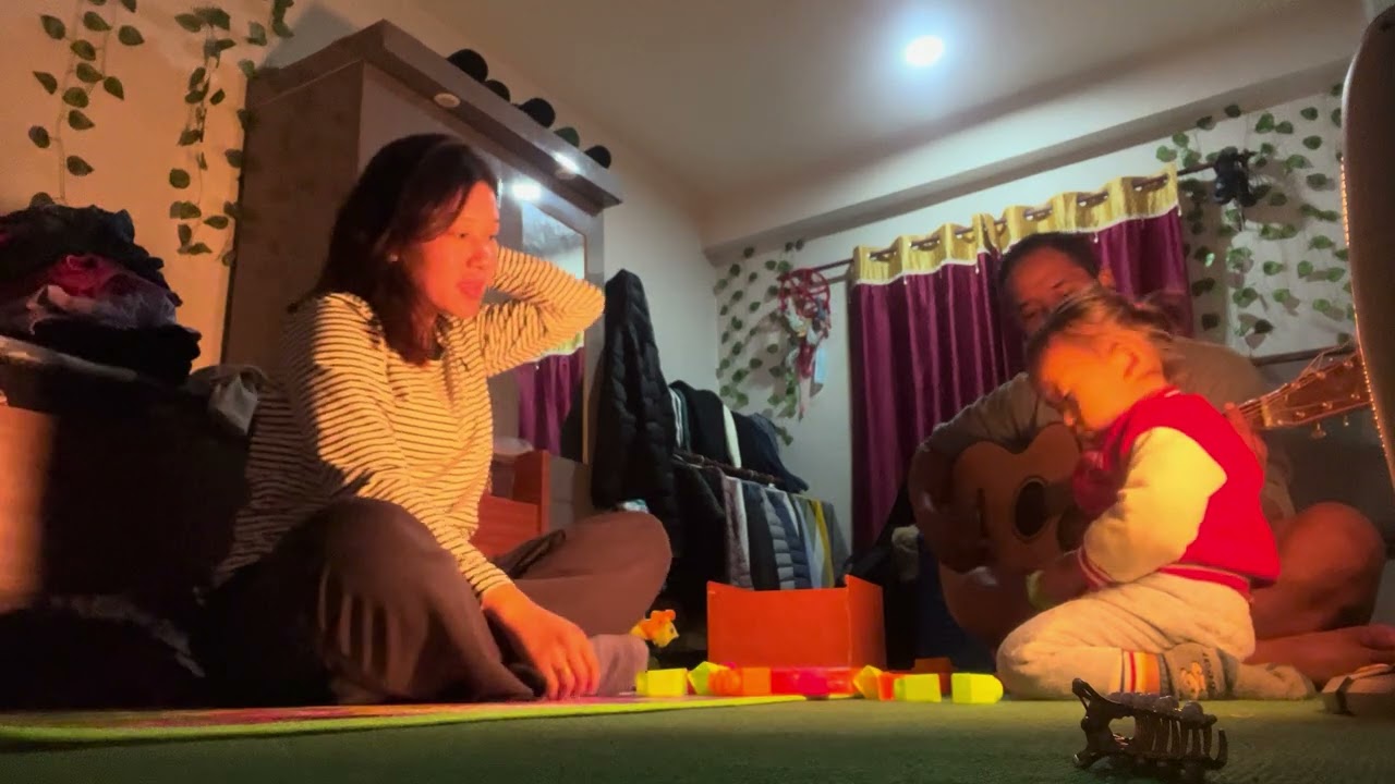 Family Music Moments Together 🎵🎸🌸❤️