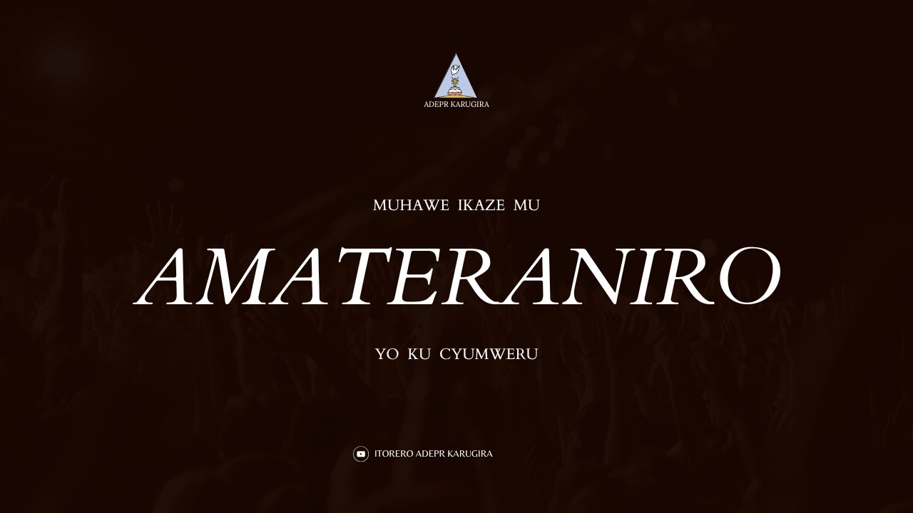LIVE🔴 AMATERANIRO YA MBERE KU CYUMWERU(08/03/2026) ADEPR KARUGIRA