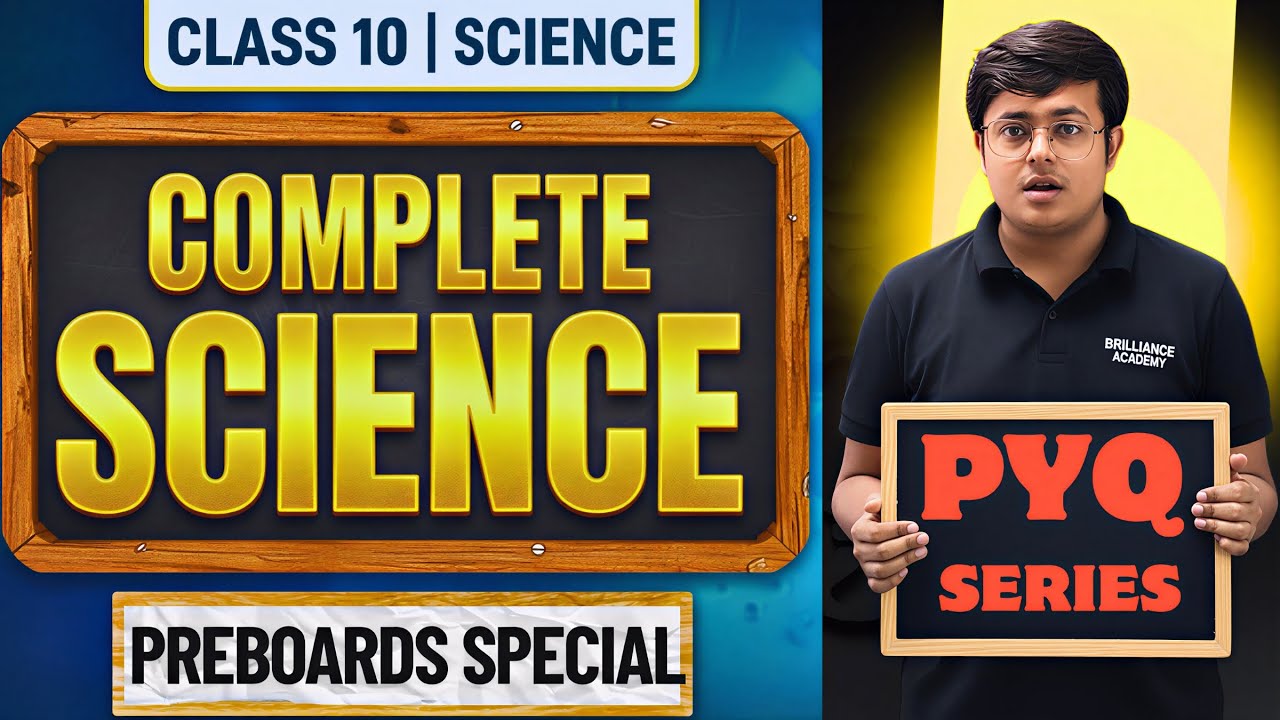 Complete Science PYQs 🔥 | Class 10 CBSE | 10 Years Board Questions | Preboard Special