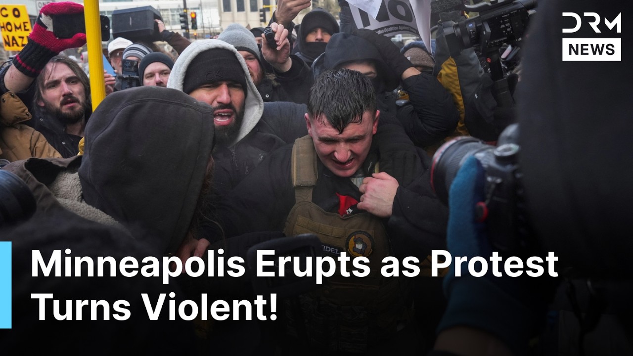 MINNEAPOLIS ERUPTS: Massive Protest Outside Minneapolis City Hall — Tension Rises | AC1Z
