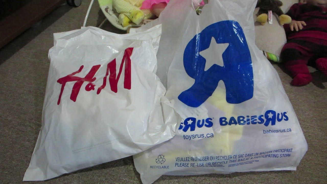 H&M and Babies R Us Haul - Doll Break Ep. 783