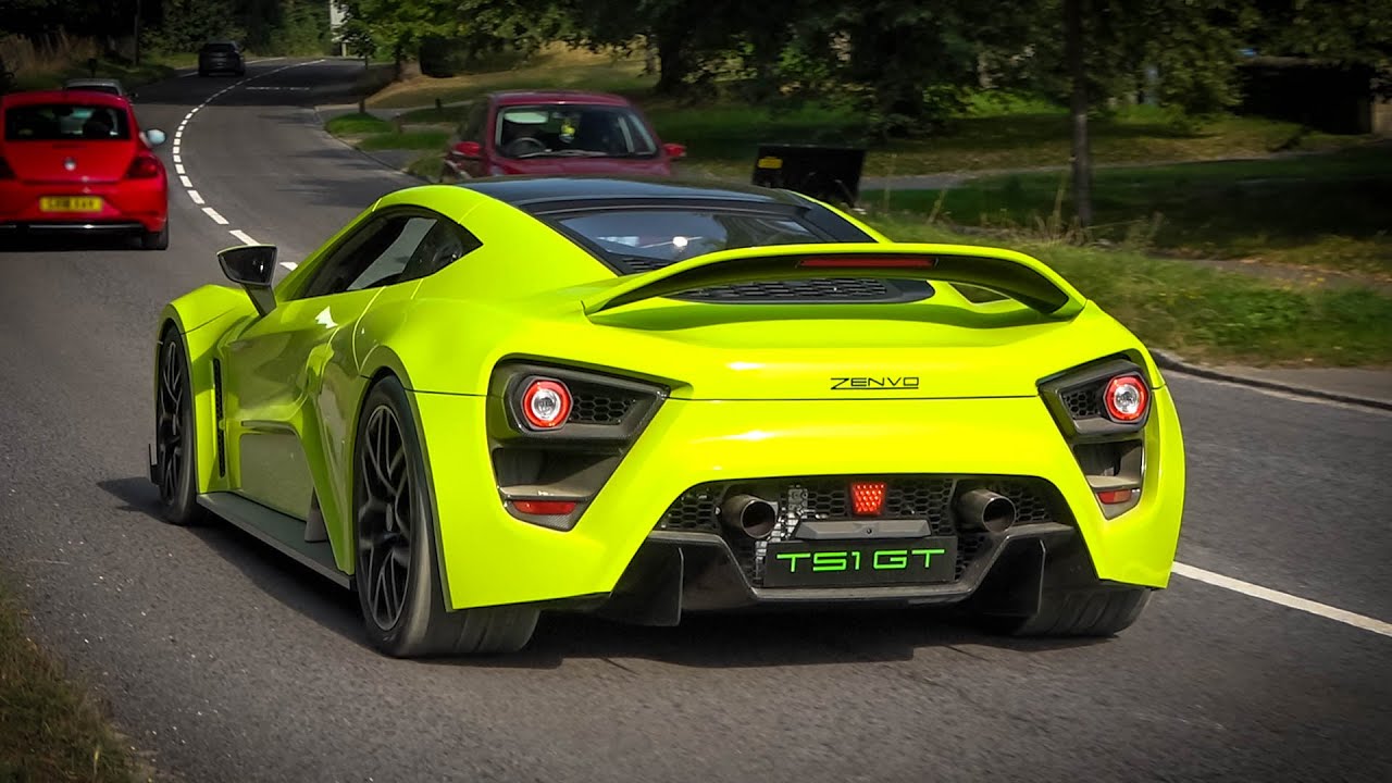Supercars Accelerating LOUD!!! Leaving Car Show [Zenvo TS1 GT, GT40, 250 GTO, Zagato SB, GT8, 675LT]