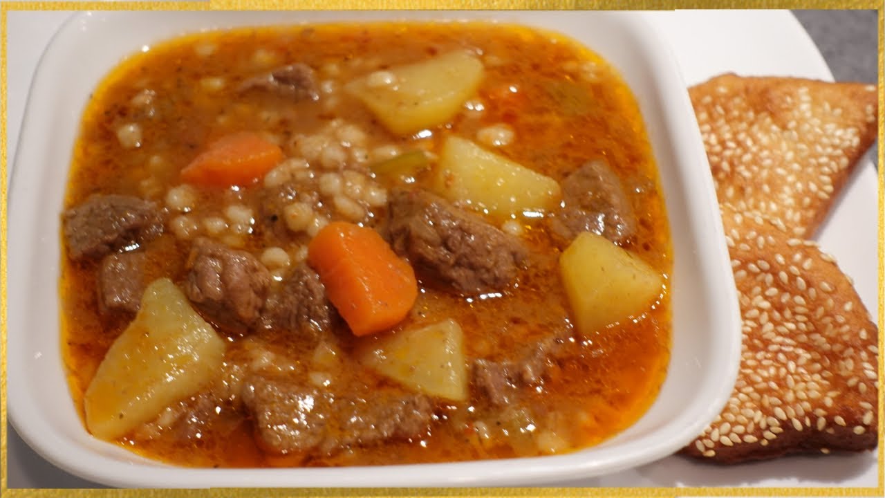 OVO MORATE PROBATI! JUNEĆI GULAŠ SA JEČMOM (BARLEY BEEF STEW)