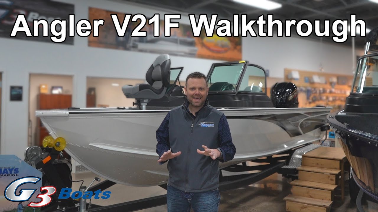 2023 G3 Angler V21F - Walkthrough Tour and Features Overview