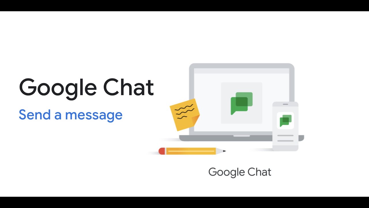 Google Chat: отправить сообщение