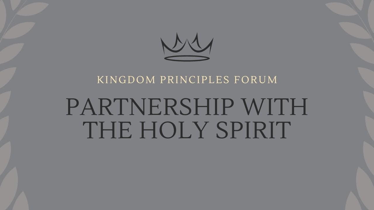 Partnership With The Holy Spirit⏐Kingdom Principles Teaching⏐Julia Cruz