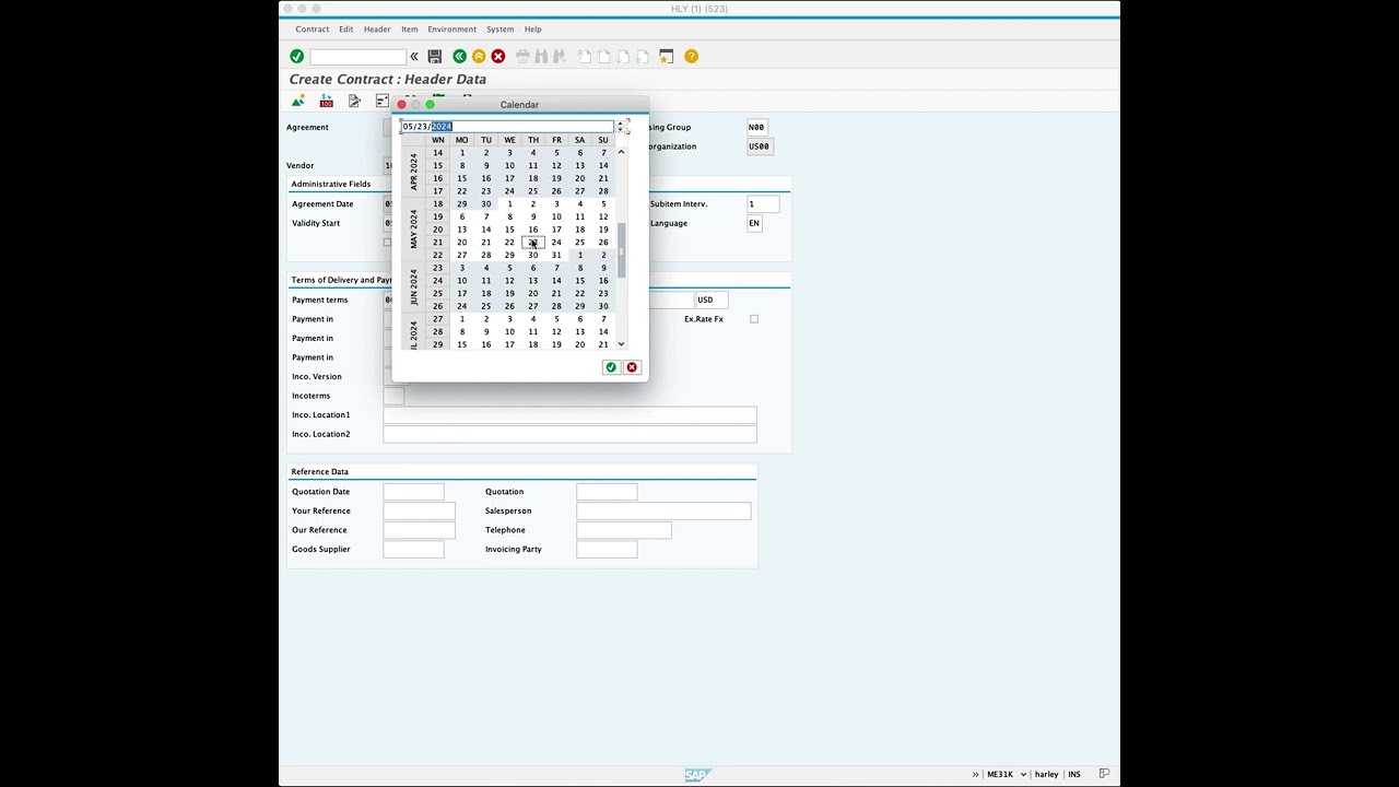 3.6 Creating a Quantity Contract in SAP: ME31K Tutorial (Free & Full Course)