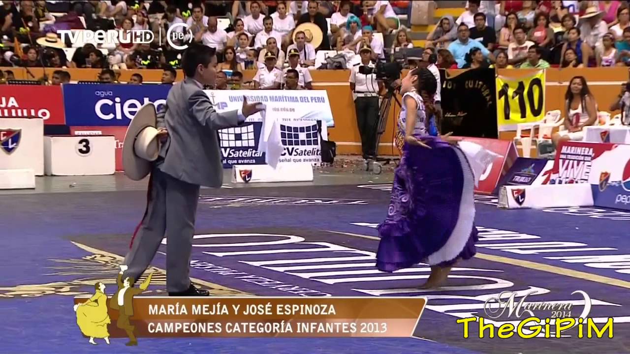 DESPEDIDA CAMPEONES INFANTES 2013 ( HD ) - 54 CONCURSO NACIONAL DE MARINERA 2014