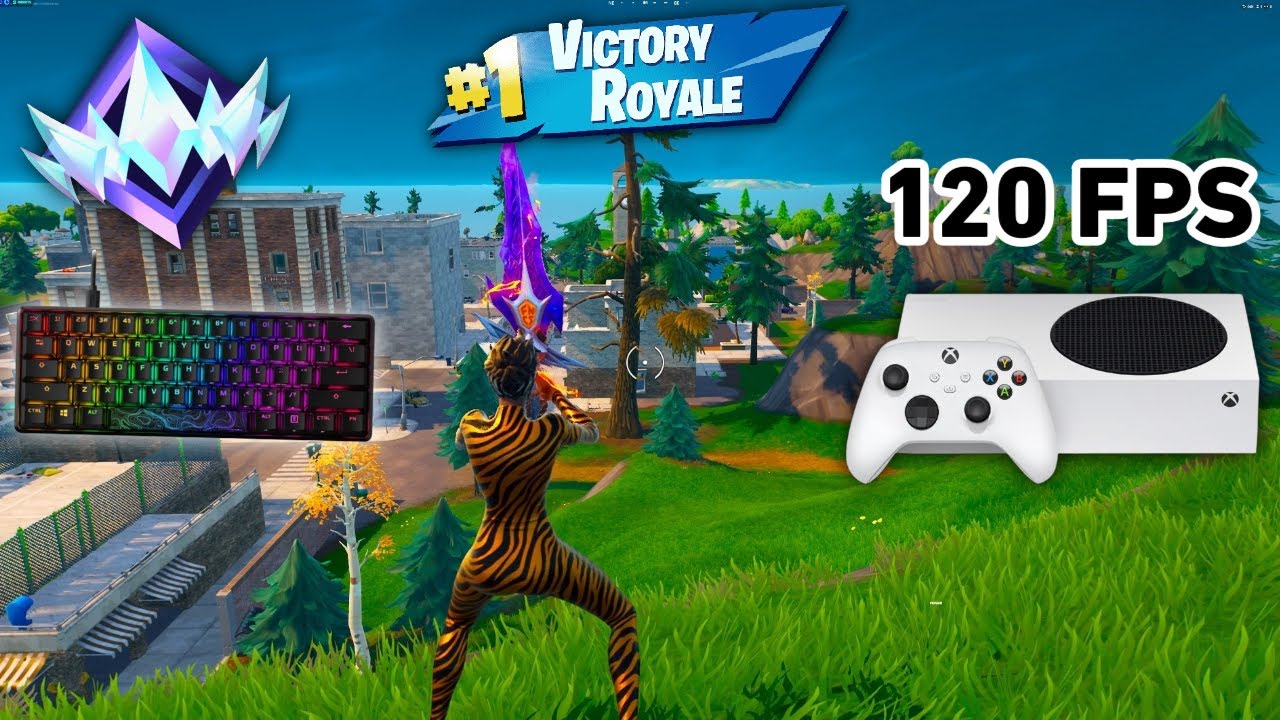 Fortnite Unreal Ranked Reload On Xbox Series S | Keyboard & Mouse Gameplay | 120 FPS