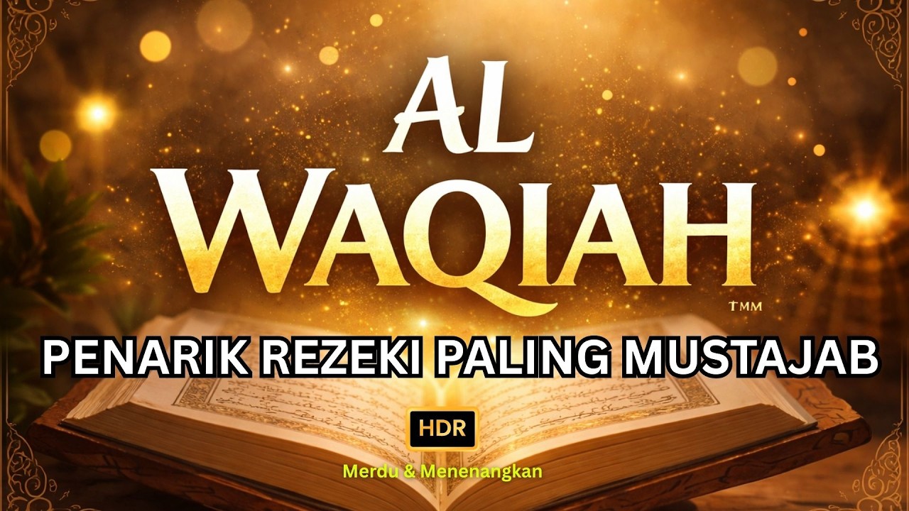 Surah Al-Waqiah Merdu Cengkok Sedih ✅ Penarik Rezeki Paling Musatajab