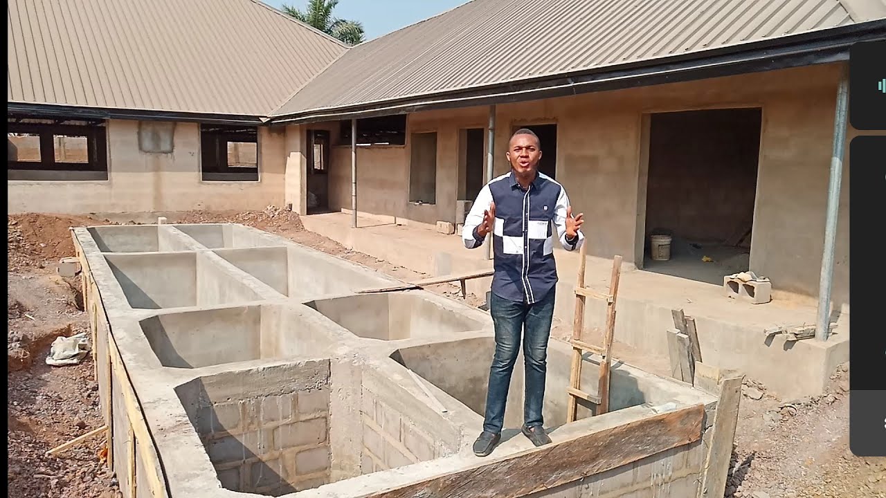 ENUGU UPDATE: UNDERGROUND FILTER TANK FOR ALL YEAR ROUND WATER RECIRCULATION.