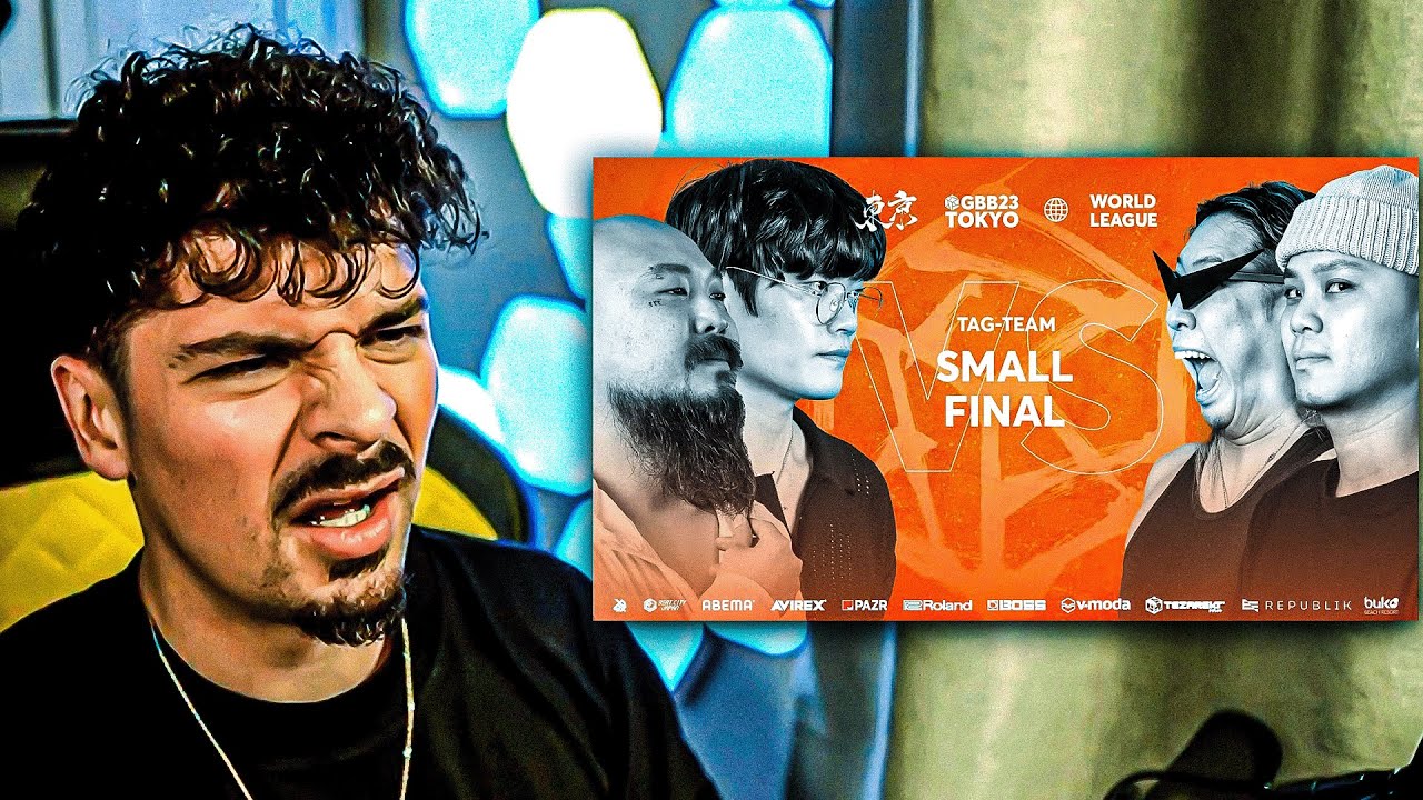 COLAPS REACTS | ROFU 🇯🇵 vs JackPot 🇰🇷 I GBB2023: WORLD LEAGUE I Tag Team Small Final