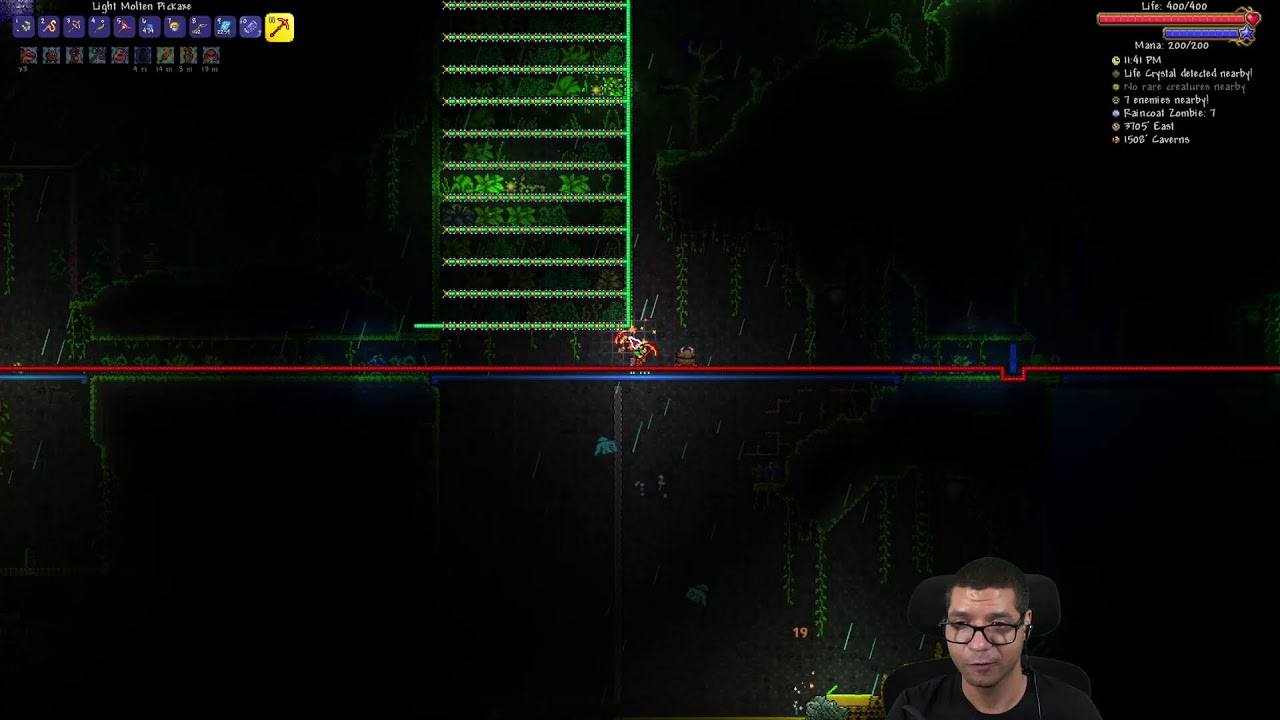Terraria - 1.4.5, Zenith Seed, Master Mode with @mopioid  day 6