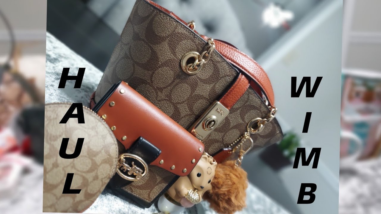 Haul | What's In My Bag | Coach Lane Bucket Bag #whatsinmybag #haul