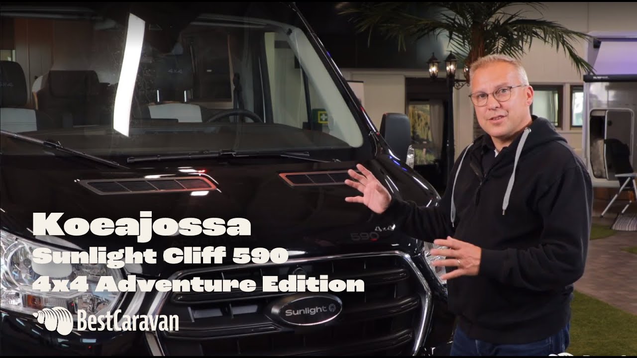 BestCaravan Koeajaa Sunlight Cliff 590 4x4 Adventure Edition