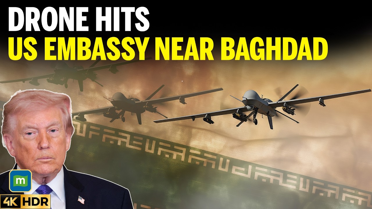 Drone Targets US Embassy Camp Near Baghdad Airport | Tensions Escalate | 4K | N18G