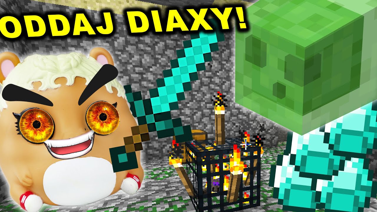 CHOMIK ŚWIR SZUKA DIAMENT&Oacute;W W MINECRAFT ⛏️