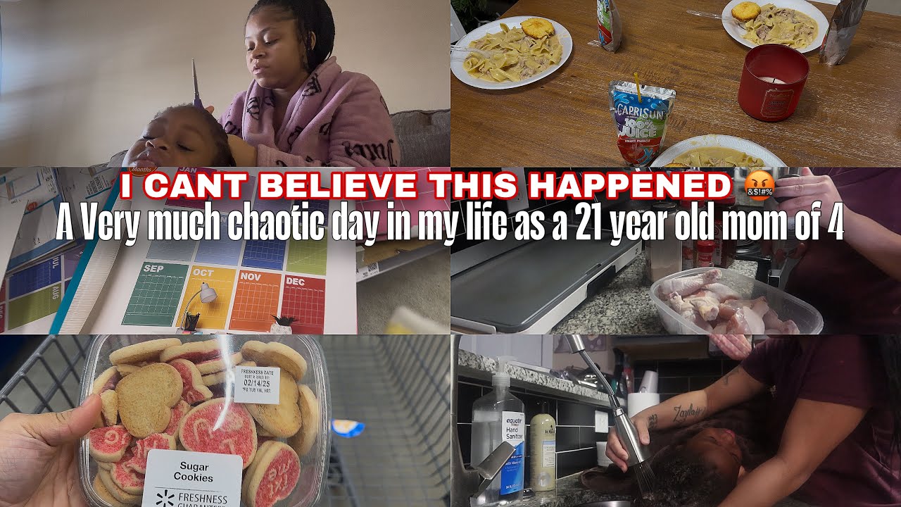 I Was Drained After THIS😒!Hair Appt Fails, Grocery Runs, and Dinner Chaos! 21 Y/O MOM OF ALMOST 4…