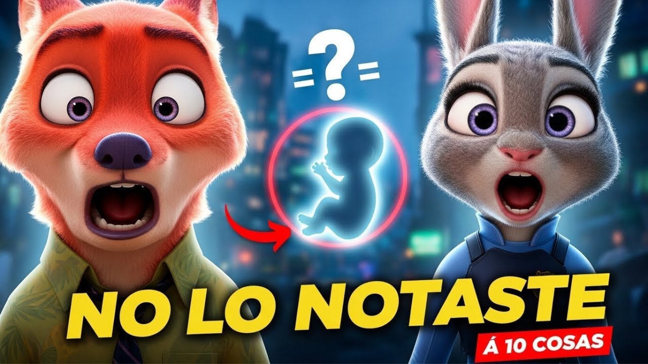 10 cosas que NO notaste en Zootopia 2 🤯 ¡Del bebé de Nick y Judy a cameos de WWE!