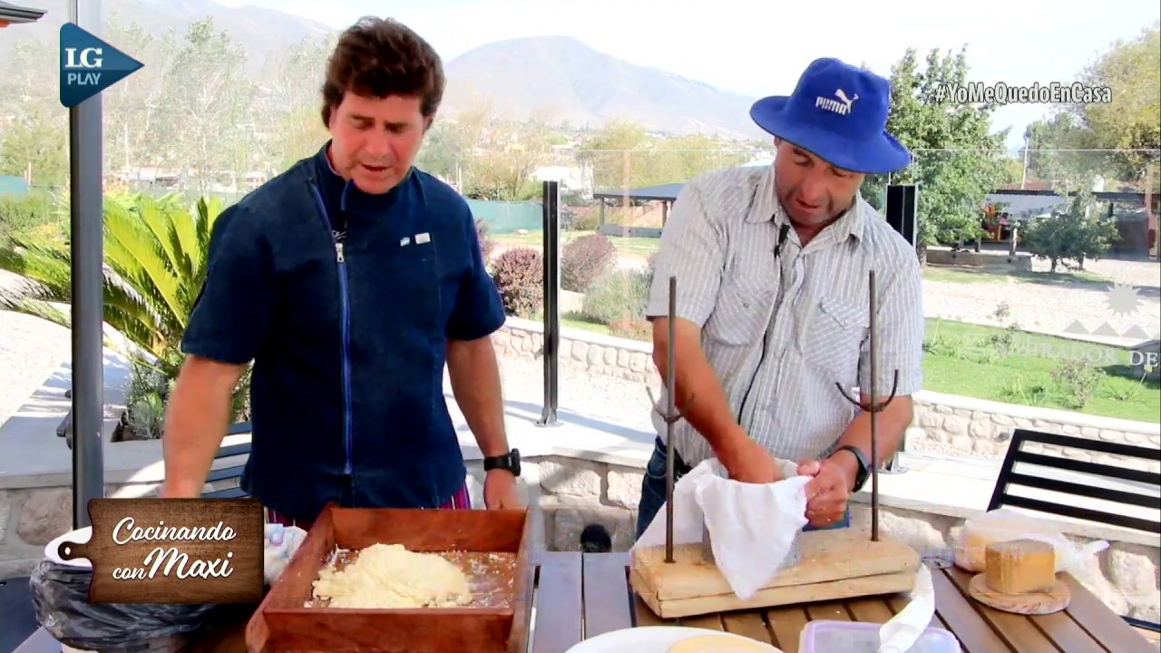 Cocinando con Maxi - Queso artesanal de Tafí del Valle (28/04/2020)