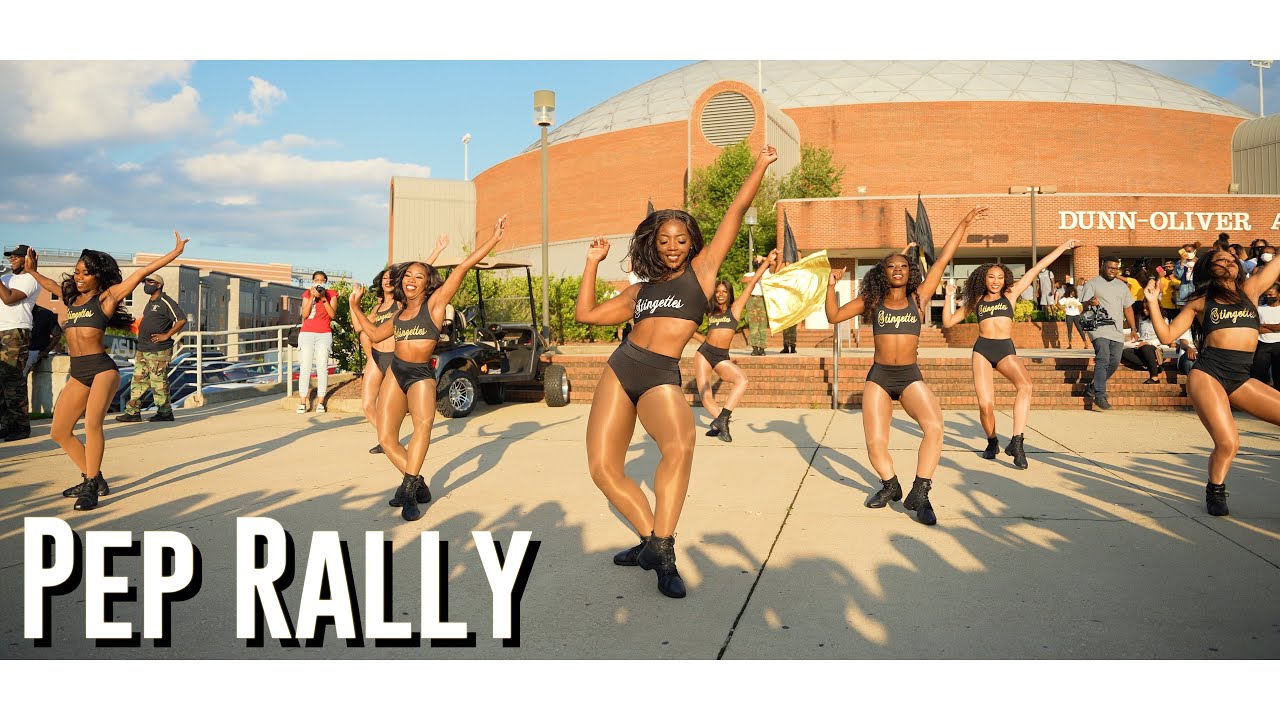 Pep Rally 🐝 | Alabama State University Marching Band & Stingettes Fall 2021 | 4k