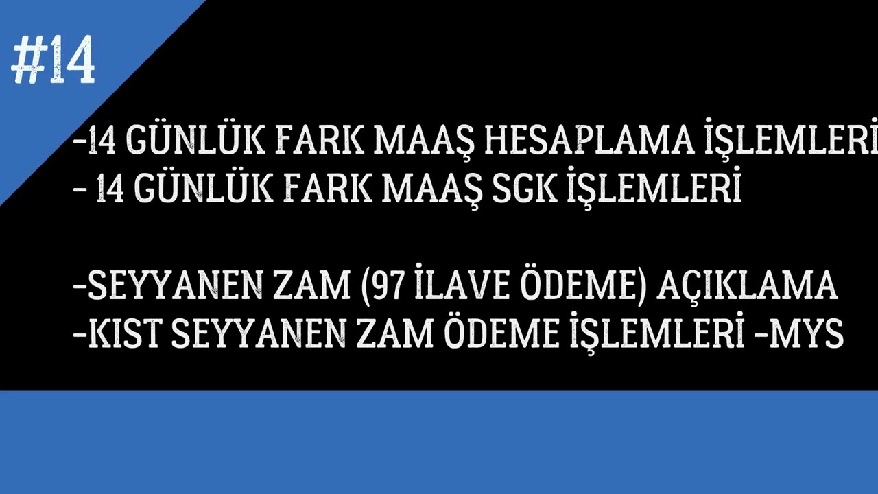 2023 Temmuz 14 Günlük Fark Maaş Hesaplama ve Sgk Kesenek İşlemleri - Seyyanen Zam Tam ve Kıst Ödeme