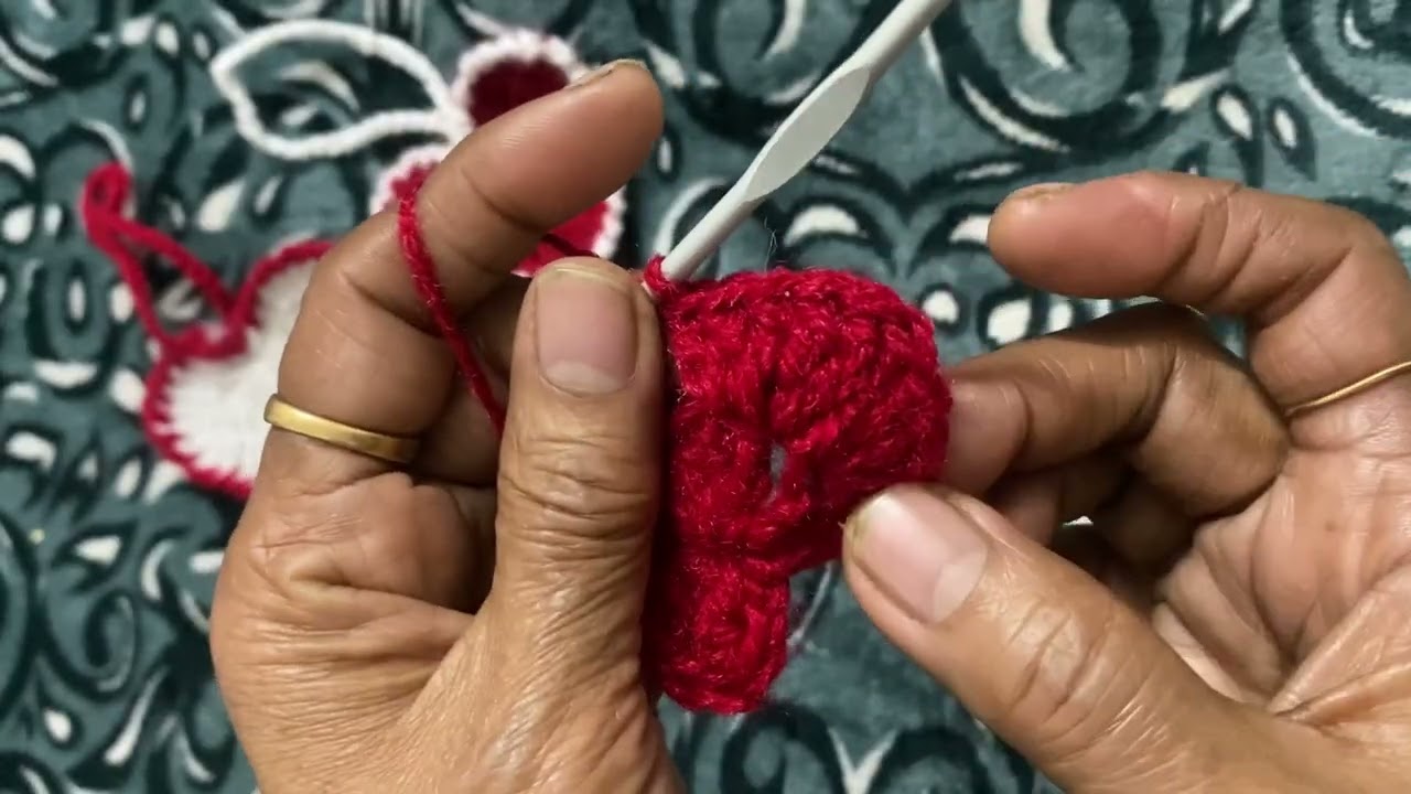 How to make a crochet big heart ❤️ 