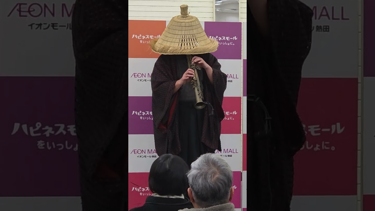 サックス侍、イオンモール熱田に見参🎷