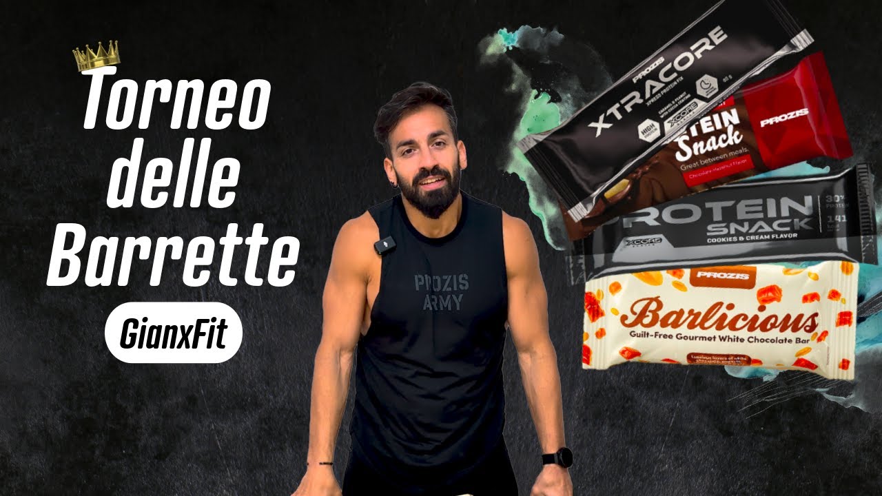 Ho provato tutte le BARRETTE PROTEICHE PROZIS! dalla più golosa alla più proteica