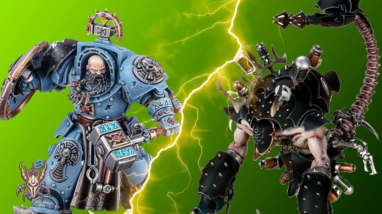Covenite Coterie Drukhari vs Space Wolves Warhammer 40k Matched Play Battle Report | Skaredcast