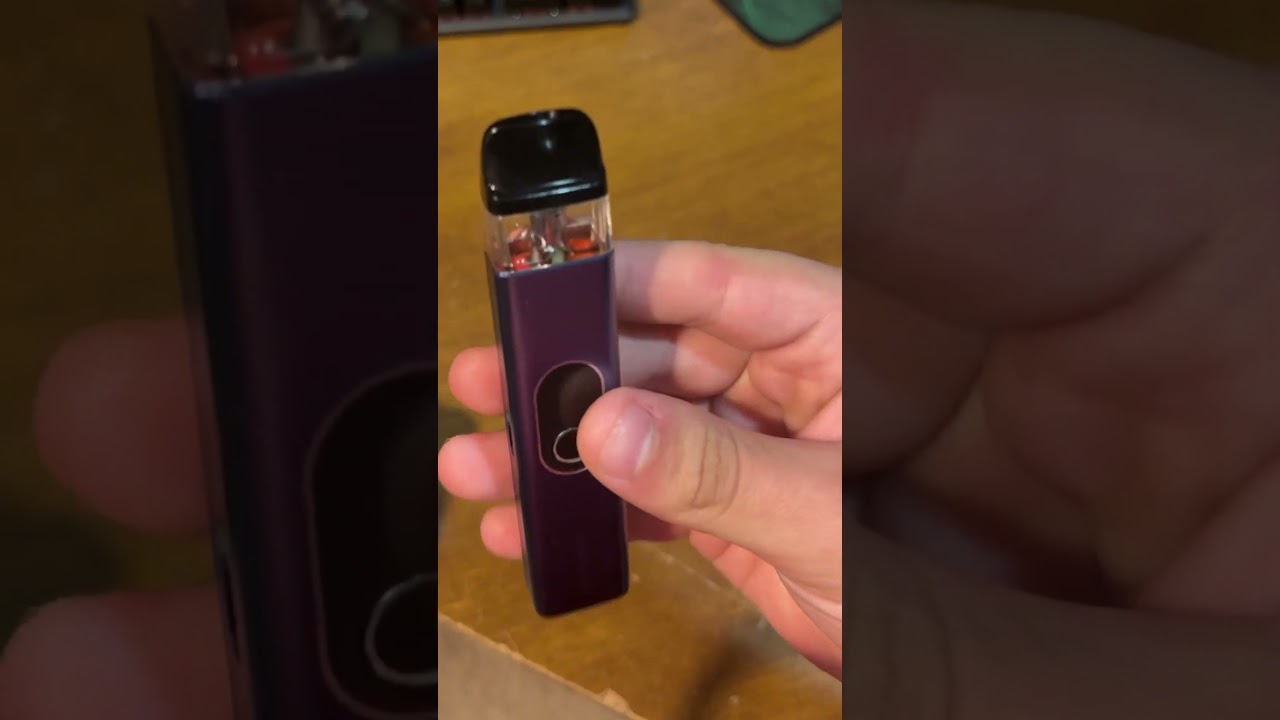 Xros 4 pod refill #vapingisthefuture
