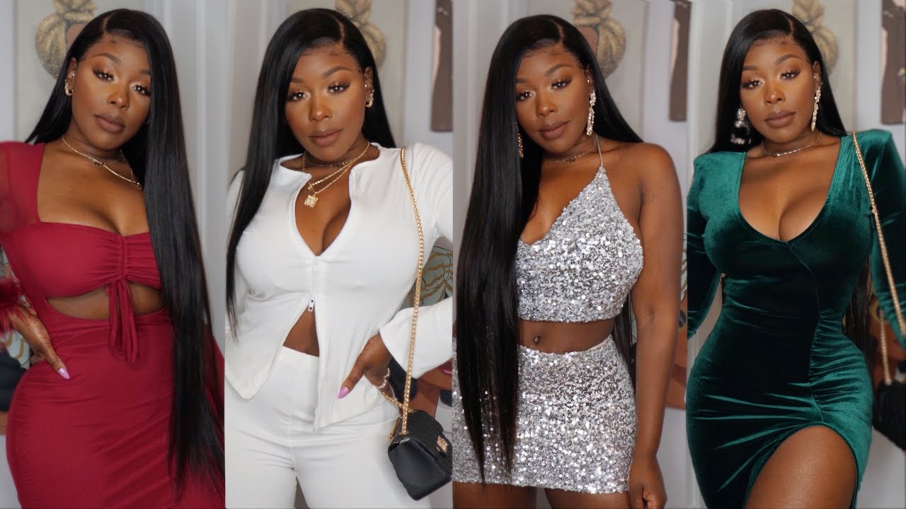 Fast Trendy Last minute Looks for XMAS or NYE! MUST SEE!! Curvy/Slim Thick try-on FashionNovaCurve