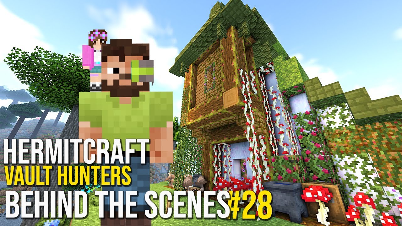 BE NAIVE - Vault Hunters Hermitcraft  - Behind the scenes