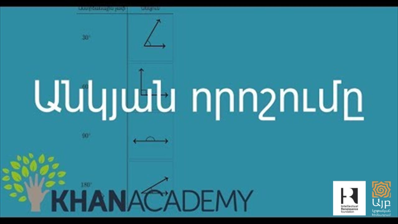 Անկյան որոշումը | Երկրաչափություն | «Քան» ակադեմիա