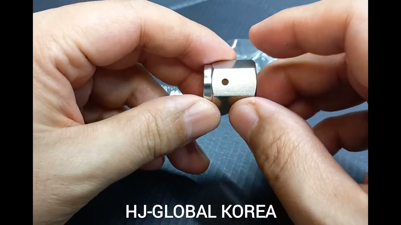 VCR Female Nut : HJ-GK Fittings #vcr  #fittings #stainlesssteel #compressionfittings #madeinkorea