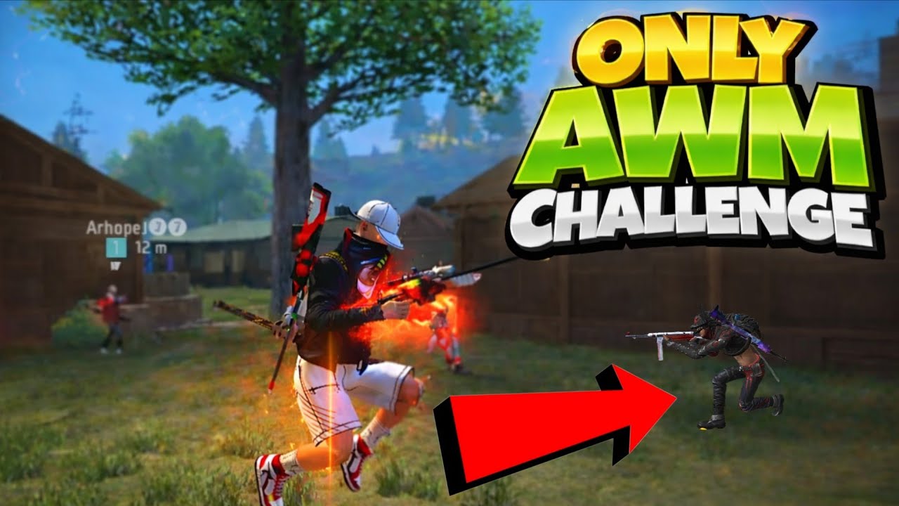 ONLY AWM HEADSHOT CHALLENGE 🤯