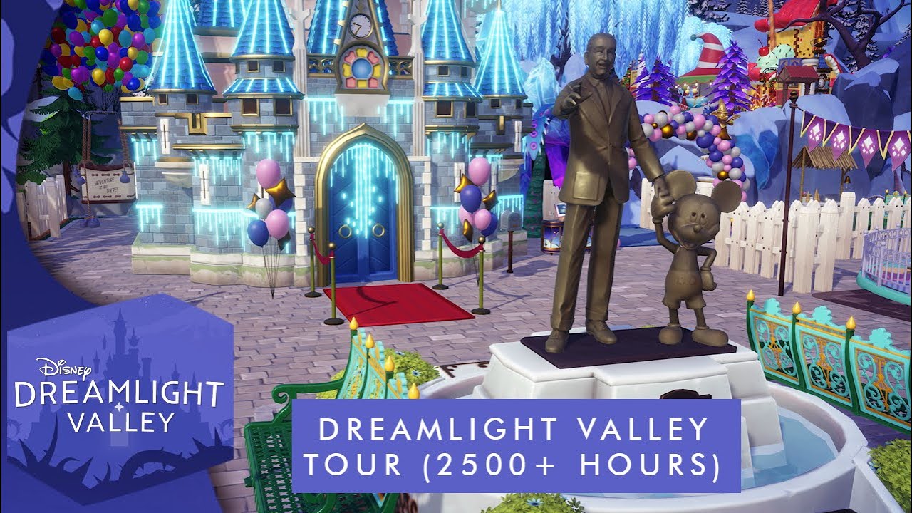 Dreamlight Valley - VALLEY TOUR (2500+ HOURS)!