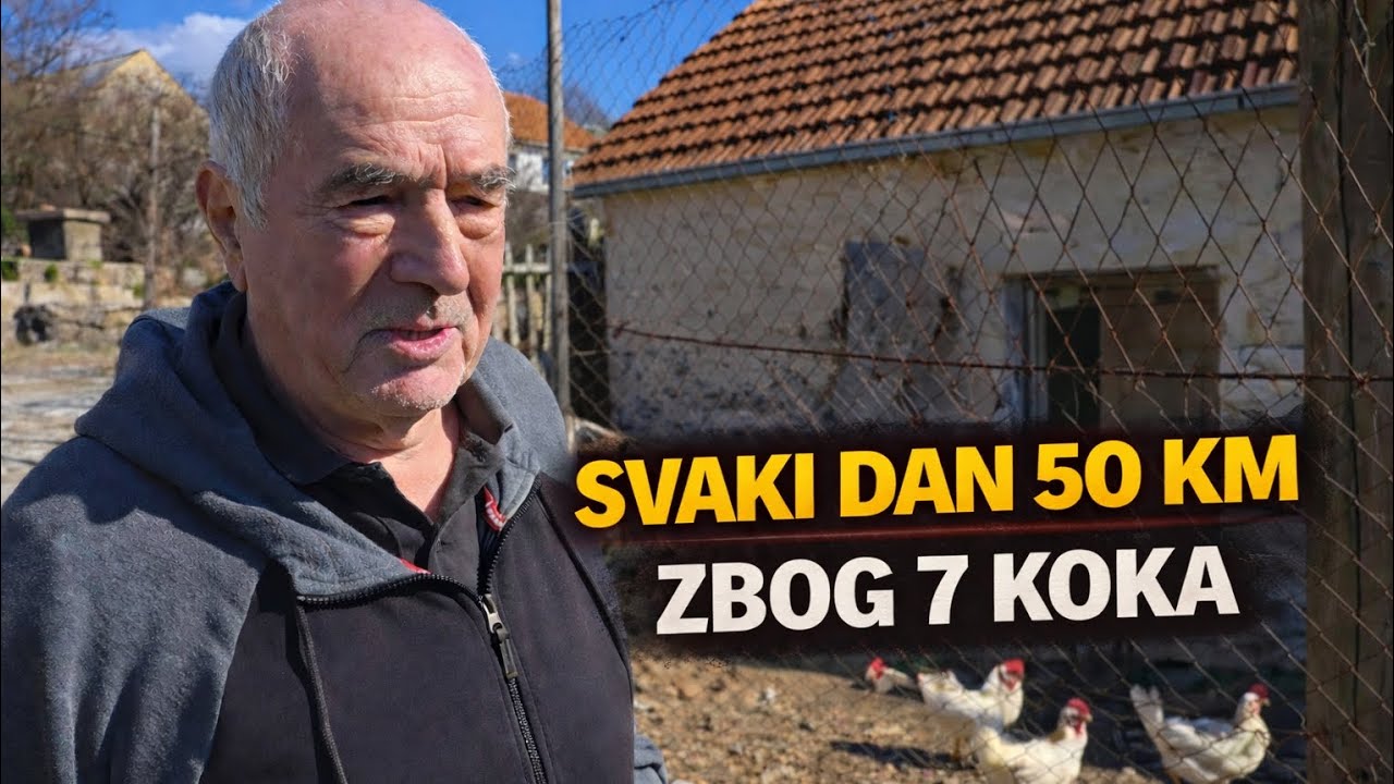 Željko živi u gradu ali svaki dan bježi na selo zbog 7 koka i čistog zraka