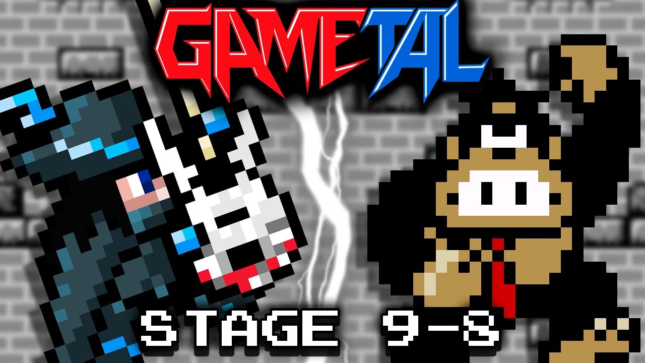Stage 9-8 / Showdown at the Tower (Donkey Kong '94) - GaMetal Remix (2021)