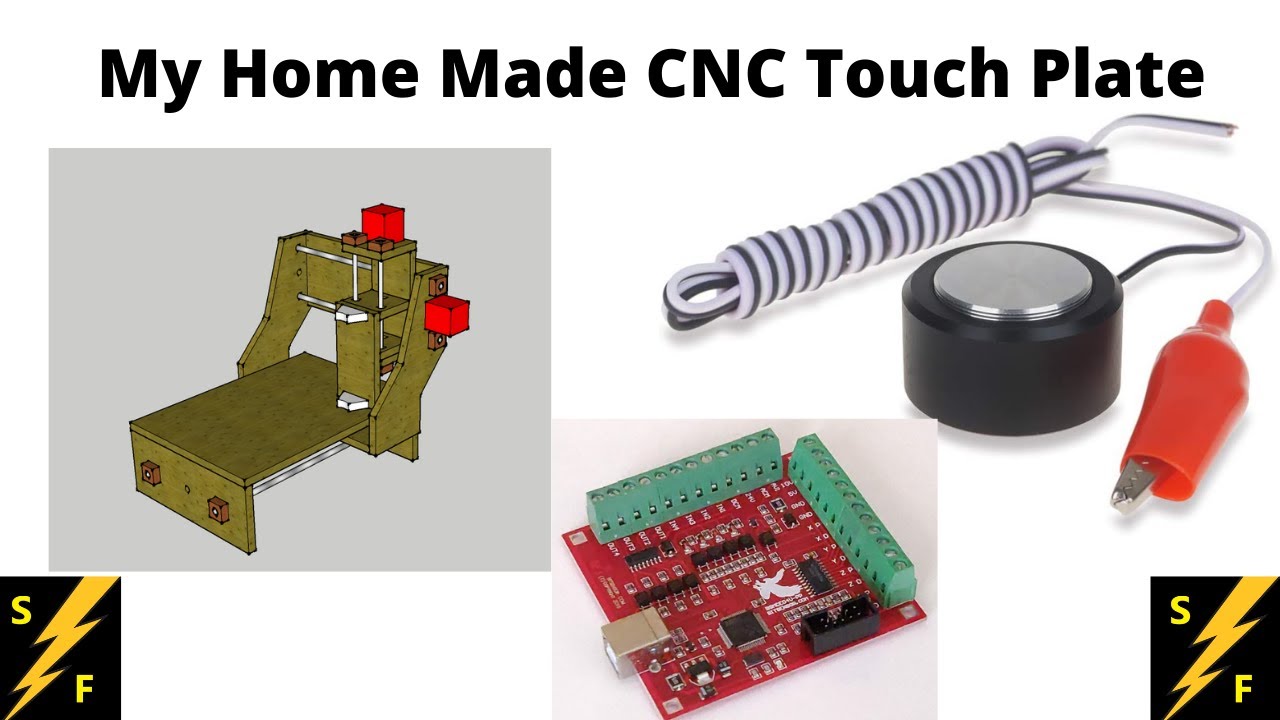 My Home Made CNC Z-Axis Touch Plate
