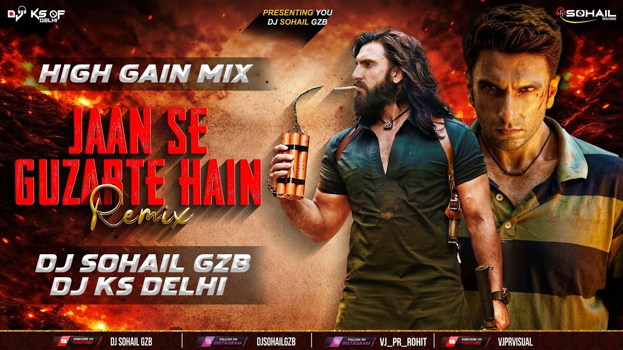 Jaan Se Guzarte Hain | Remix | High Gain Mix | Dj Sohail Gzb | Dj Ks Delhi | Ranveer S | 2026