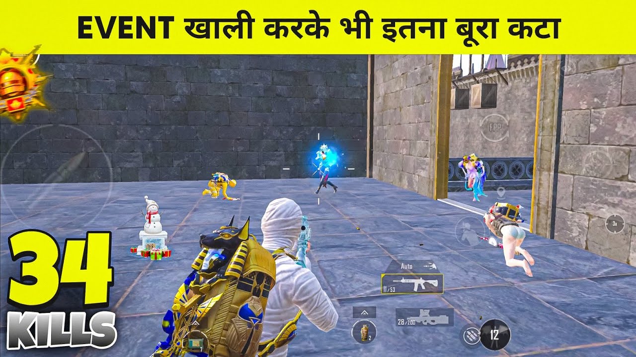 SOLO 34 KILLS But With Bad Luck in Ace Lobby 🔥 BGMI Gameplay With Voice Over - DT Gaming