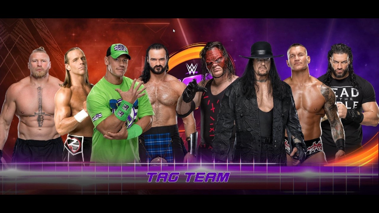 WWE 8 ManTag Team Match | WWE2K22 Gameplay | Intense Match #wwe #wwetagteam #wrestling #gameplay#2k