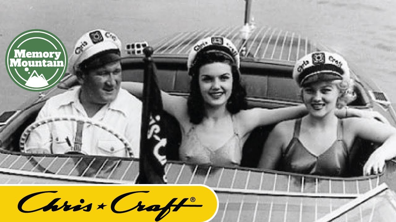 Chris Craft Boats — Взгляд в прошлое на ландшафты Америки