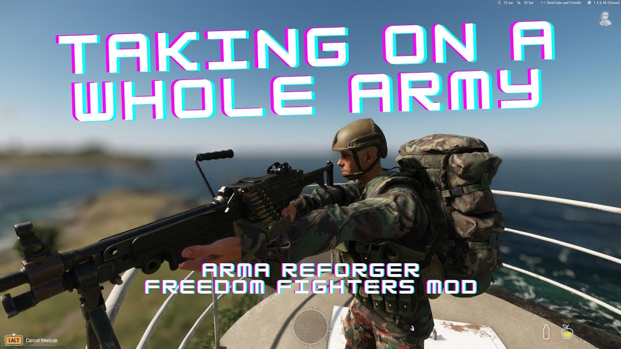 Taking on a whole army and we WON?! - Freedom Fighters Episode 9 (Arma Reforger)